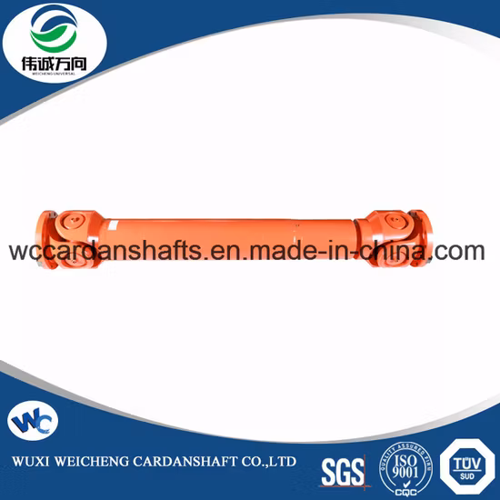 Wuxi Weicheng Custom Made Coupling Cardan Shaft Coupling /U Joint Shaft for Rolling Mill